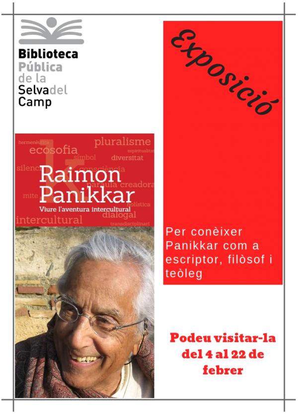 Exposició sobre Raimon Panikkar