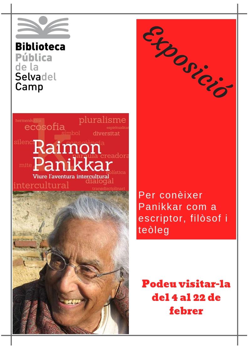 Exposició sobre Raimon Panikkar